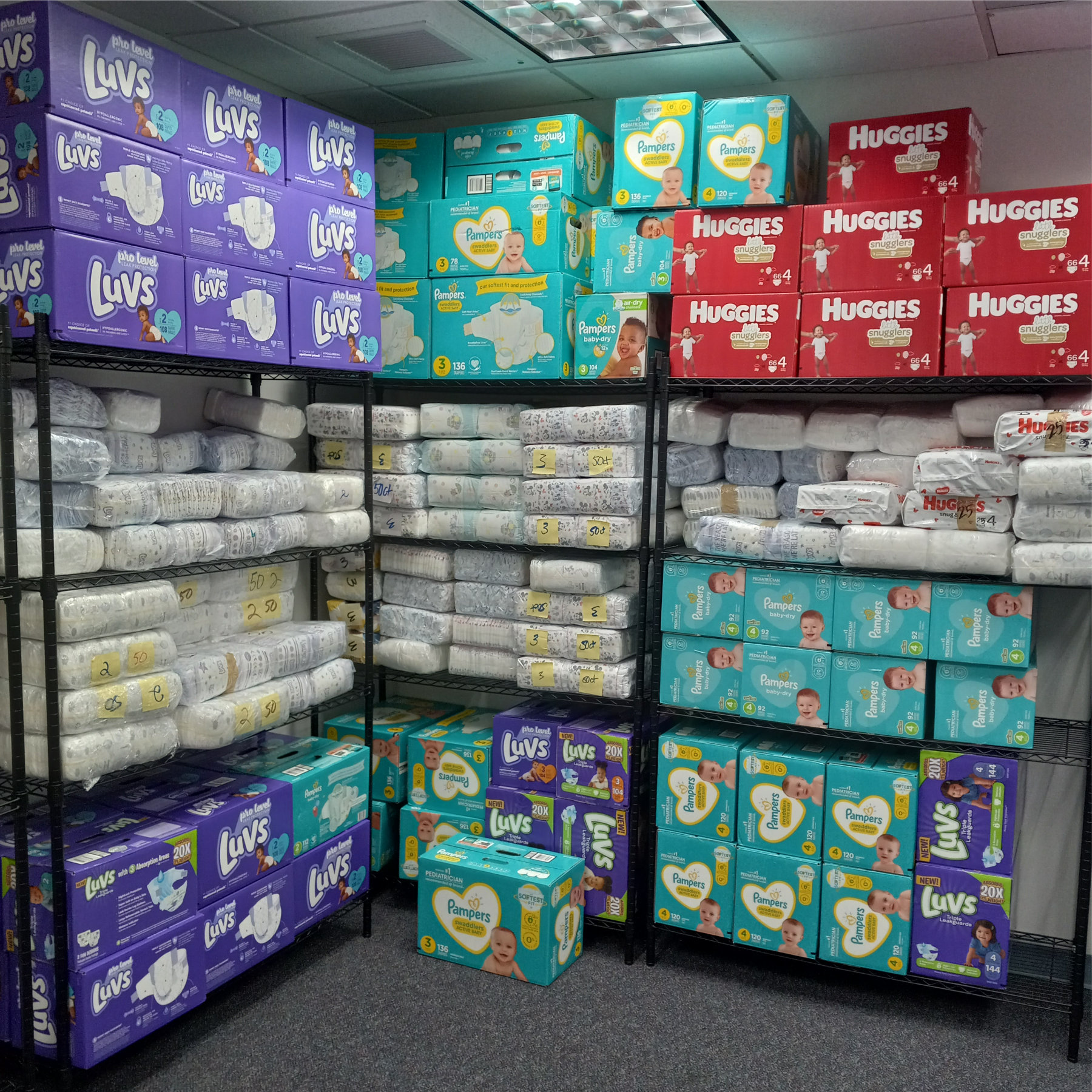 Thumbnail for the post titled: Diaper Pantry